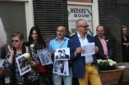 Stolpersteenlegging vrijdag 3 mei 2013. Foto’s Kyra Broshuis.